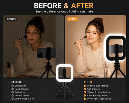 Luz LED para Creadores de Contenido Profecional